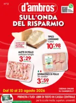 D'Ambros Sull'onda del risparmio - al 23.08.2026