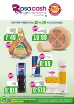 Rosa Cash Offerte Valide dal 10 agosto al 22 - al 22.08.2026