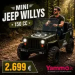 Yammo MINI jeep willys - al 16.08.2026