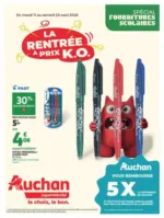 Auchan Supermarch&eacute; Catalogue Auchan Supermarch&eacute; - au 29.08.2026