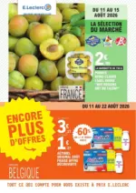 E.Leclerc TRAFIC POUVOIR ACHAT 8 - MIXTE - au 22.08.2026