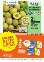 E.Leclerc TRAFIC POUVOIR ACHAT 8 - MIXTE - au 22.08.2026