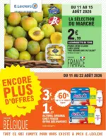 E.Leclerc TRAFIC POUVOIR ACHAT 8 - MIXTE - au 22.08.2026