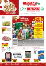 Spar: Aktu&aacute;lis akci&oacute;k &eacute;s aj&aacute;nlatok - 2026.08.13 napt&oacute;l