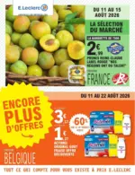 E.Leclerc TRAFIC POUVOIR ACHAT 8 - MIXTE - au 22.08.2026