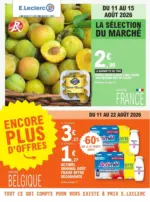 E.Leclerc TRAFIC POUVOIR ACHAT 8 - MIXTE - au 22.08.2026