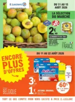 E.Leclerc TRAFIC POUVOIR ACHAT 8 - MIXTE - au 22.08.2026