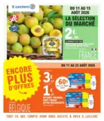 E.Leclerc TRAFIC POUVOIR ACHAT 8 - MIXTE - au 22.08.2026