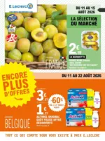 E.Leclerc TRAFIC POUVOIR ACHAT 8 - MIXTE - au 22.08.2026