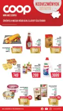 Coop: Coop region&aacute;lis sz&oacute;r&oacute;lap augusztus 3. h&eacute;t - Mecsek - 2026.08.19 napig