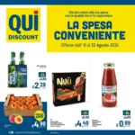 Qui Discount La spesa conveniente - al 23.08.2026