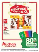 Auchan Hypermarch&eacute; La Rentr&eacute;e &agrave; Prix K.O HYPER - au 31.08.2026