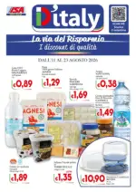 D'Italy La via del risparmio - al 23.08.2026
