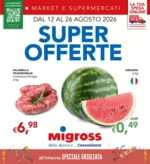 Migross Supermercati & Market Super offerte - al 26.08.2026
