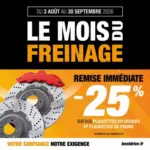 Bestdrive LE MOIS DU FREINAGE - au 30.09.2026