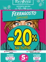 Euro Shop Ferragosto speciale - al 16.08.2026