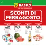 Basko Sconti di Ferragosto - al 20.08.2026