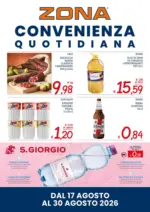ZONA Convenienza quotidiana - al 30.08.2026