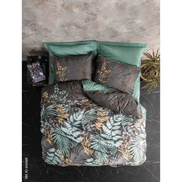 Baumwoll Satin Bettw&auml;sche Satin