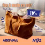 Noz Sac &agrave; main en cuir - au 23.08.2026