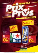 Metro Offres Prix & Promos Restauration - au 26.08.2026