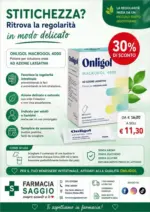 Farmacia Saggio 30% di sconto - al 16.08.2026