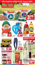 M&Auml;C GEIZ M&auml;c Geiz flugblatt - bis 30.08.2026
