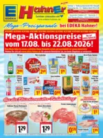 Hahners Verbrauchermarkt Edeka Hahner: Wochenangebote - bis 22.08.2026