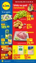 Lidl Lidl let&aacute;k do 23.08.2026 &ndash; do 23.08.2026