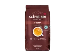 Schwiizer Sch&uuml;&uuml;mli Crema Kaffeebohnen, 1 kg