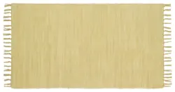 Fleckerlteppich Julia 2 Sandfarben ca. 70x130cm