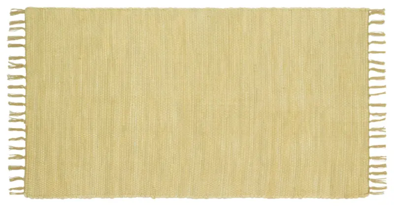 Fleckerlteppich Julia 2 Sandfarben ca. 70x130cm