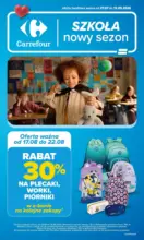 Gazetka Carrefour Szkolna oferta na plecaki pi&oacute;rniki i worki Carrefour &ndash; do 12.09.2026