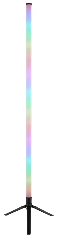LED-Stehleuchte Farbi Opal/Schwarz max. 7 Watt