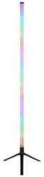 LED-Stehleuchte Farbi Opal/Schwarz max. 7 Watt