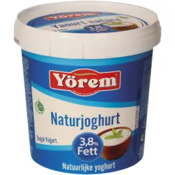 Y&ouml;rem-Naturjoghurt 3,8% Fett i.Tr