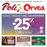 Poli OFFERTE VALIDE DA MERCOLED&Igrave; 19 AGOSTO A MARTED&Igrave; 1 SETTEMBRE 2026 - al 01.09.2026