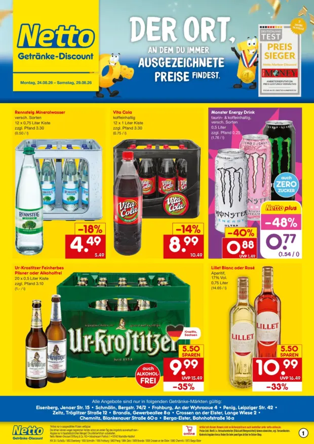 Netto: Getränkeangebote
