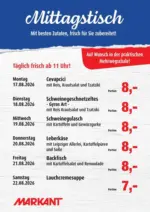 Markant Markant flugblatt - bis 22.08.2026