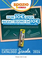 Conad Catalogo Scuola Minuteria dal 21 agosto al 30 settembre - al 27.08.2026
