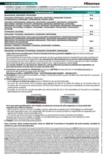 Hisense Jusqu'&agrave; 200&euro; rembours&eacute;s