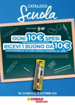 Conad catalogo scuola minuteria dal 20 agosto al 30 settembre - al 27.08.2026