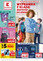 Kaufland Wszystko do szkoły ważne do 26.08 Kaufland &ndash; do 26.08.2026