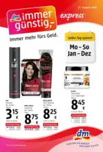 dm drogerie markt dm: Journal Express - bis 23.09.2026