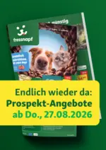 Fressnapf Fressnapf: Endlich wieder da! - bis 26.08.2026