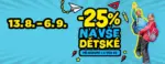 Alpine pro -25% NAV&Scaron;E DĚTSK&Eacute; &ndash; do 06.09.2026