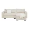 Ecksofa Geneve Cord Beige