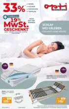 Opti-Wohnwelt Schlafen jetzt Steuerfrei - bis 19.09.2026