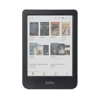 Libro electr&oacute;nico E-Reader Kobo Clara Colour 6" Negro