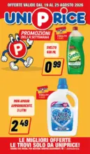 UniPrice Promozioni della settimana - al 25.08.2026